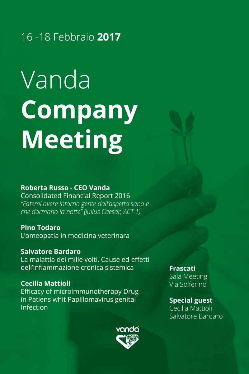 vanda omeopatici company meeting