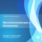 Microimmunoterapia e senescenza