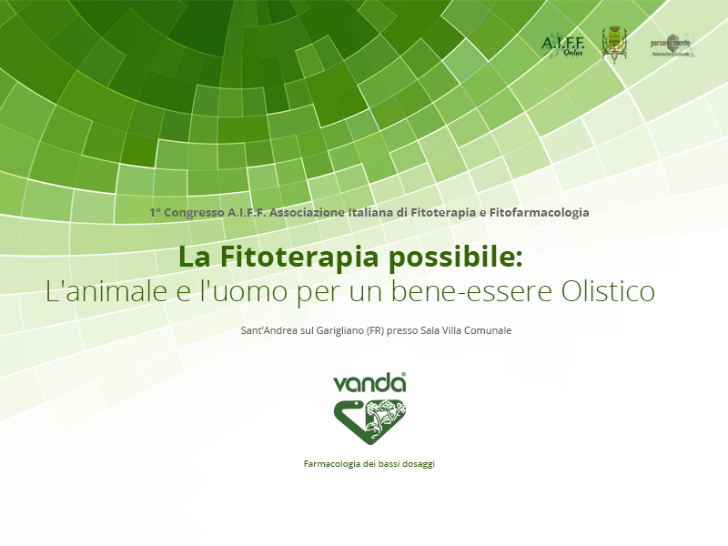La Fitoterapia possibile: L'animale e l'uomo per un bene essere Olistico