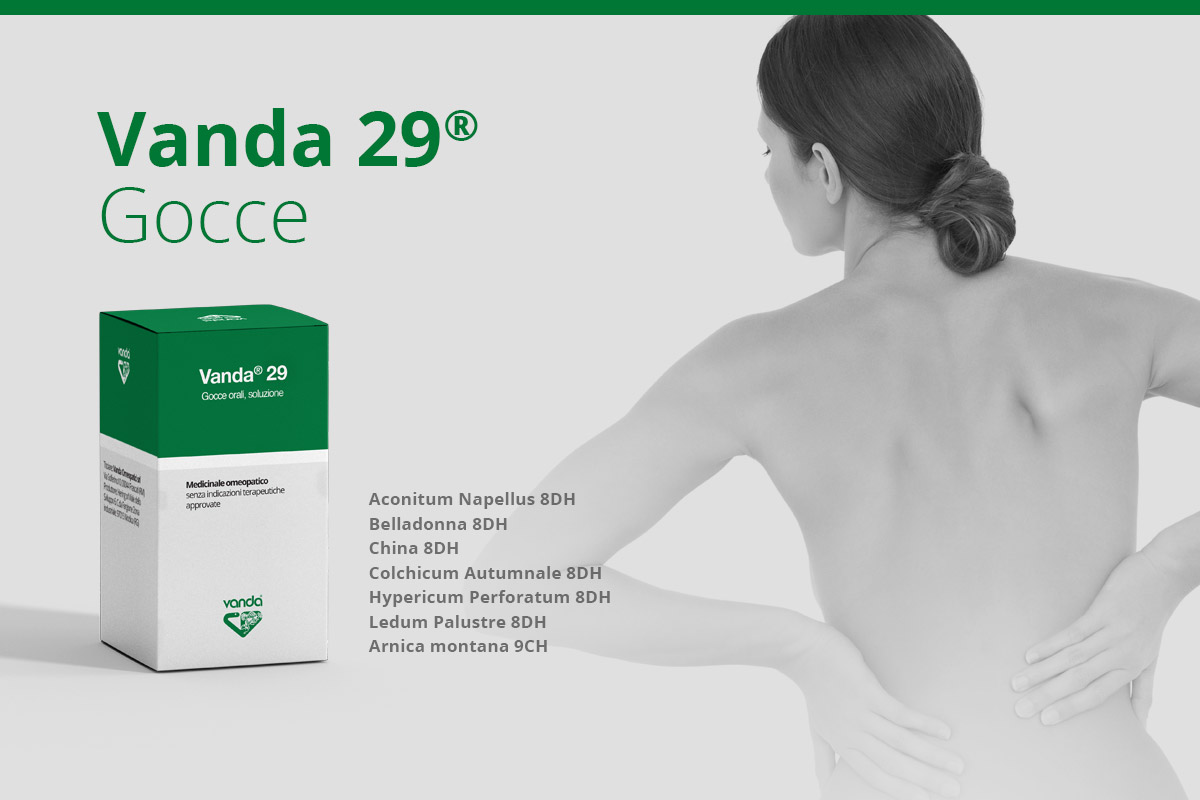 Vanda 29 Gocce rimedio omeopatico sciatica, lombardia, reumatismi