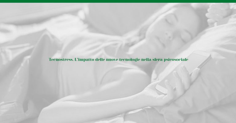 stress nuove tecnologie