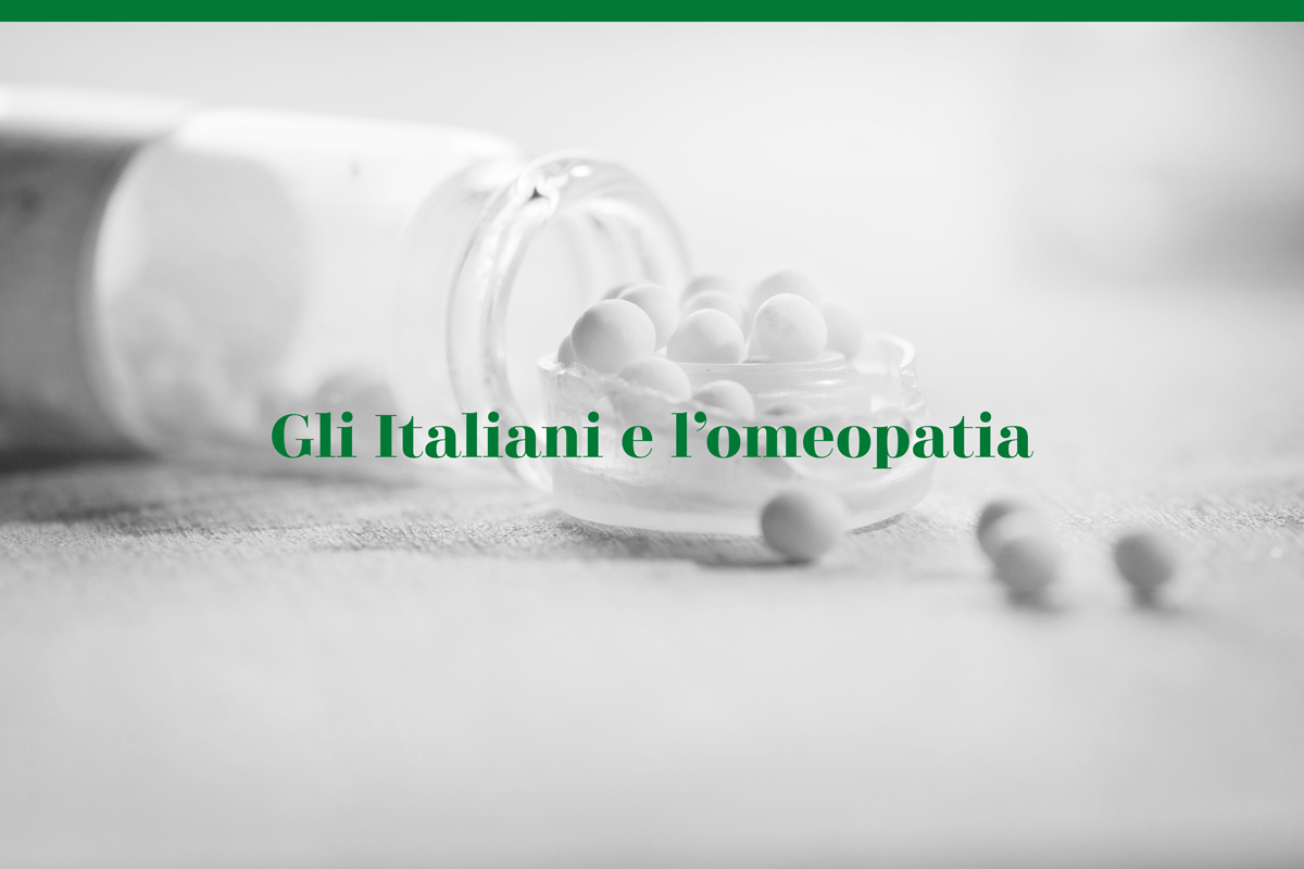 il consumo di omeopatia in italia