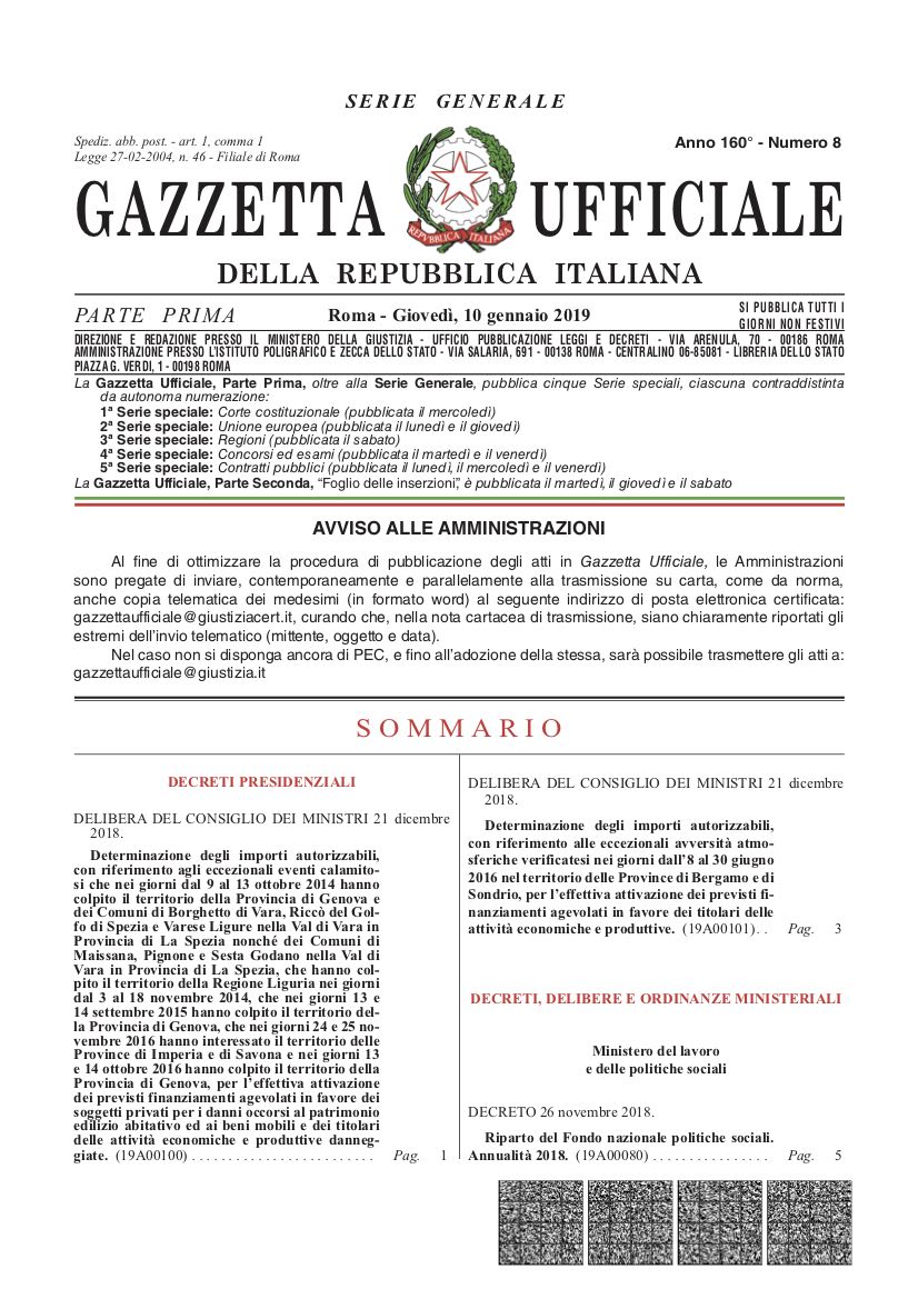omeopatia registrazioni