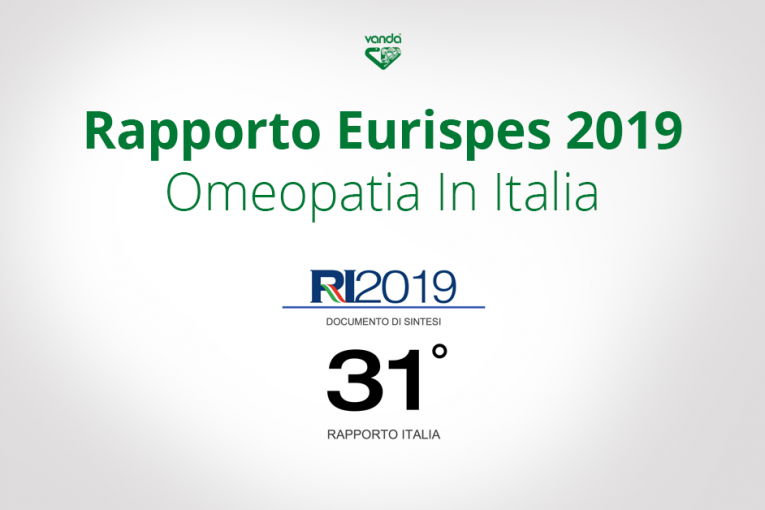 Rapporto Eurispes 2019: tutti nuovi dati sull'omeopatia in Italia e nel Mondo