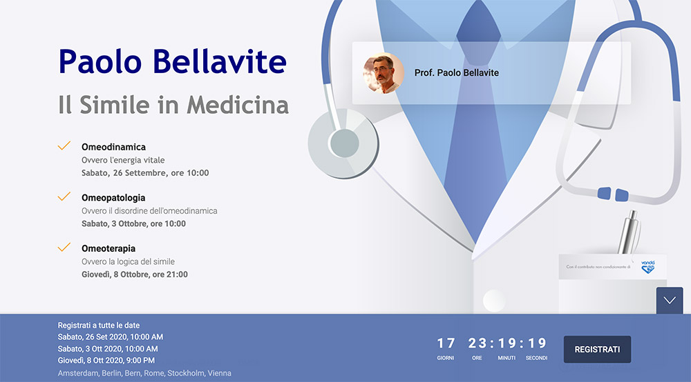 Paolo Bellavite: Il Simile in Medicina