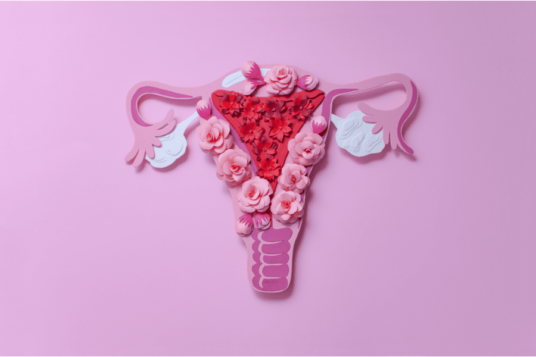 immagine rappresentante l'ovaio, ma composto con dei fiori.