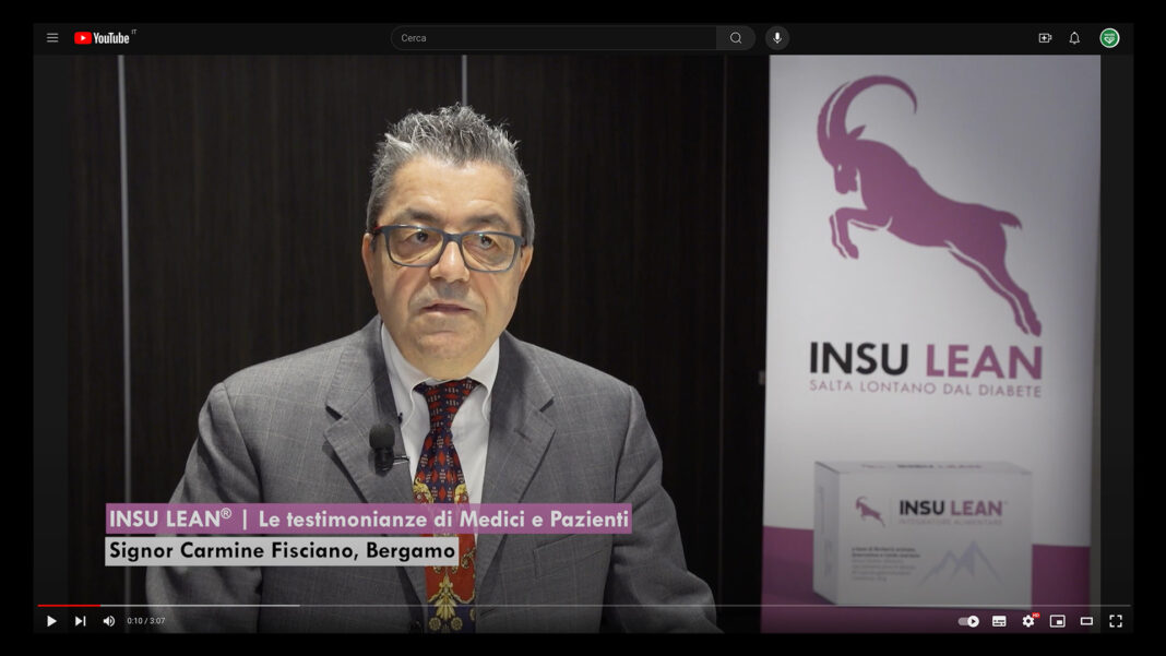 INSU LEAN recensioni e testimonianze, come ha aiutato Carmine nella riduzione della glicemia