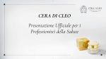 Cera di Cleo – Masterclass Ufficiale